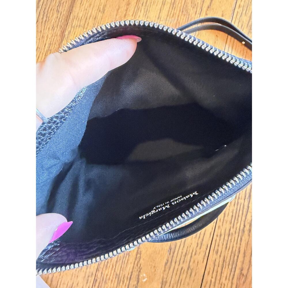 Maison Margiela 5AC Satchel Bag Womens Small Black Leather Crossbody Italy - Picture 9 of 16